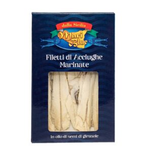 Filetti di acciughe marinate in olio di semi di girasole 70 g
