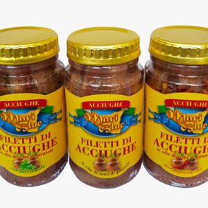 Filetti di acciughe in olio di semi di girasole 140 g