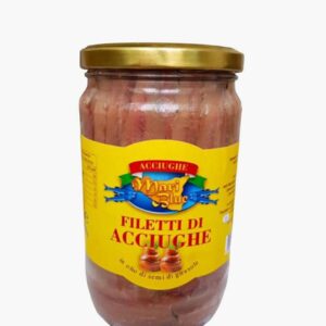Filetti di acciughe in olio di semi di girasole 720 g
