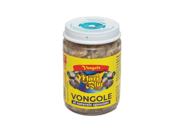 Vongole al naturale sgusciate 130 g